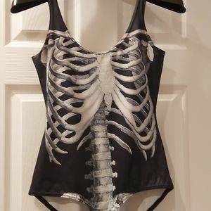 BlackMilk Clothing Black Ribs Swim